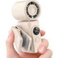 Mini Ventilatore Portatile con Clip e Display LED
