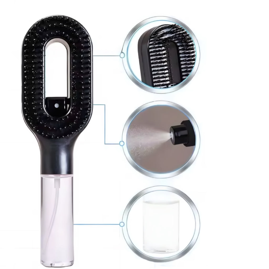 Pettine Spray 2-in-1 per Capelli