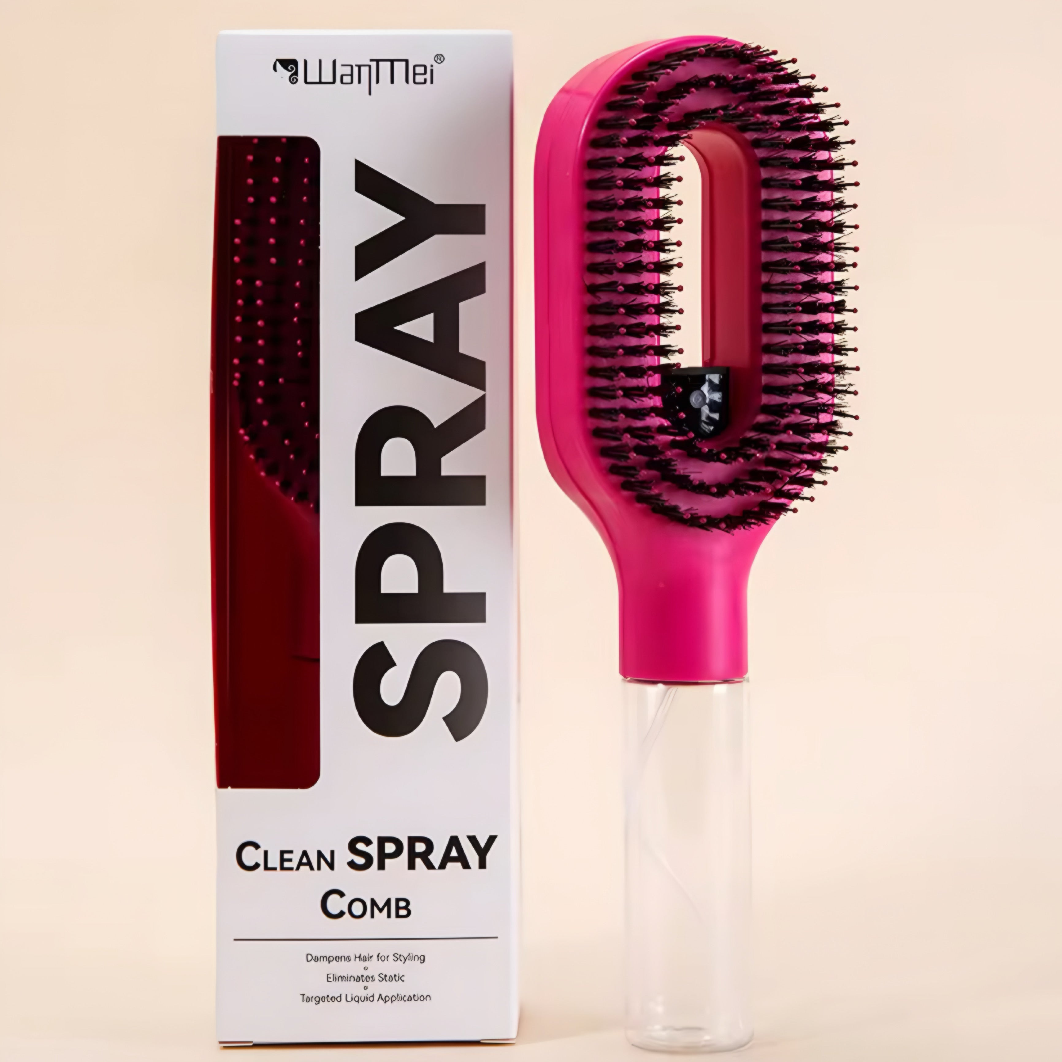 Pettine Spray 2-in-1 per Capelli
