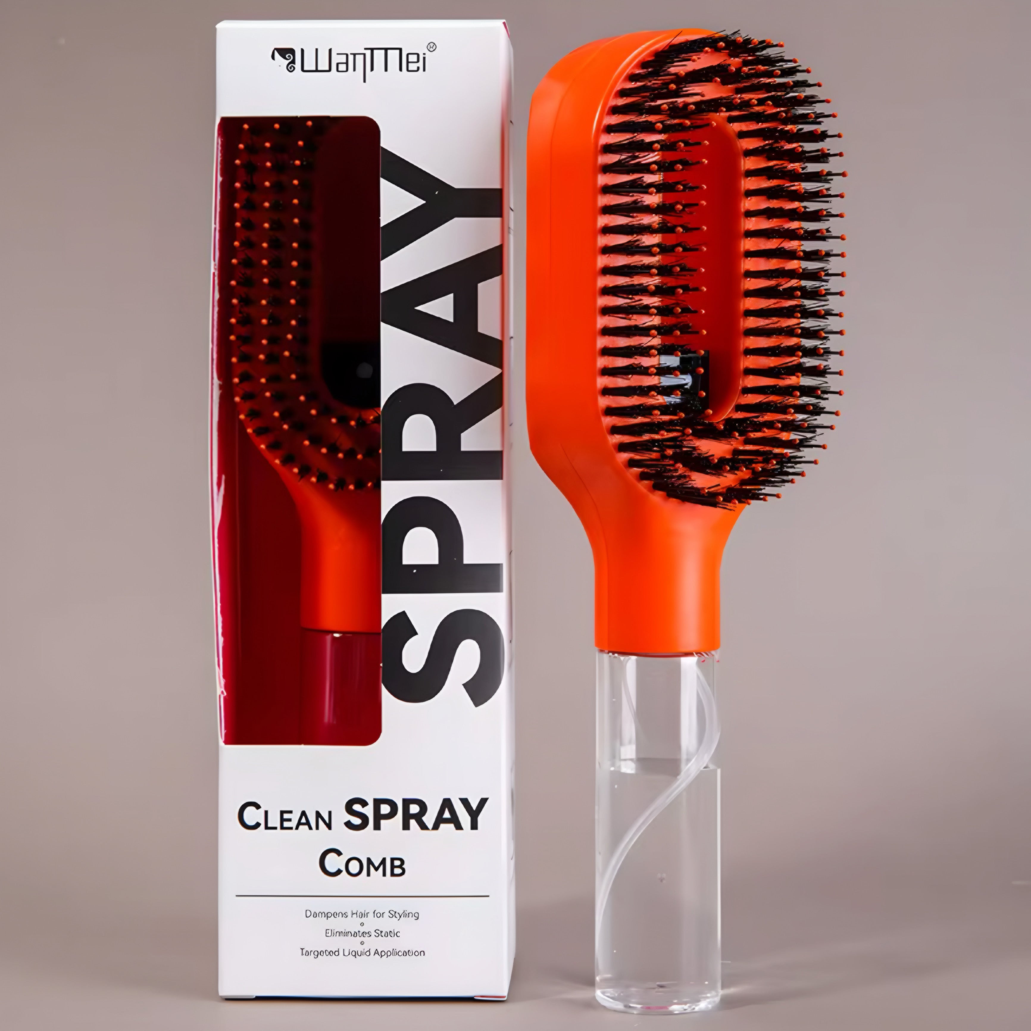 Pettine Spray 2-in-1 per Capelli