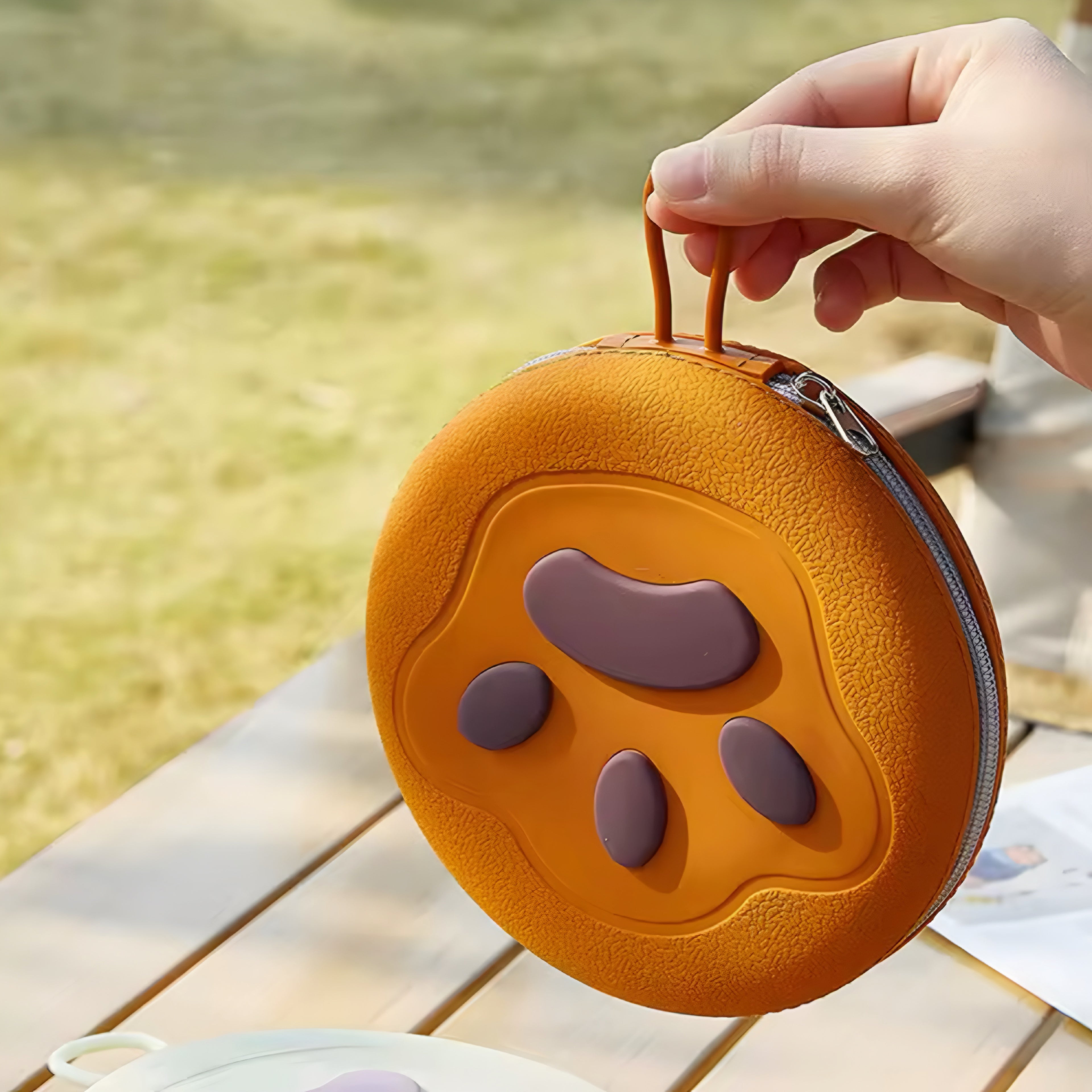 Ciotola Pieghevole 2-in-1 in Silicone per Cani