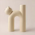 Vaso U-Shape Cat in Ceramica