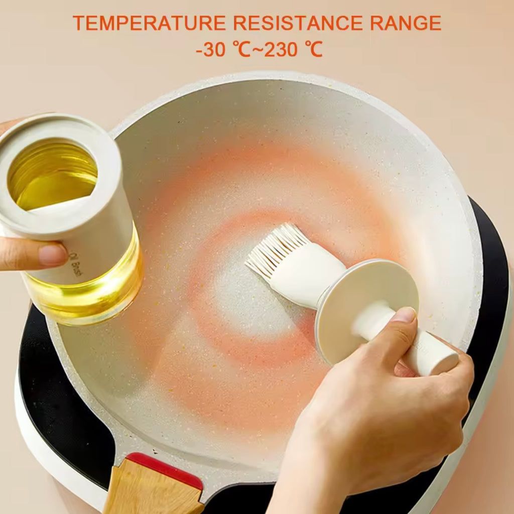 Dispenser 2-in-1 per Olio & Salse con Pennello