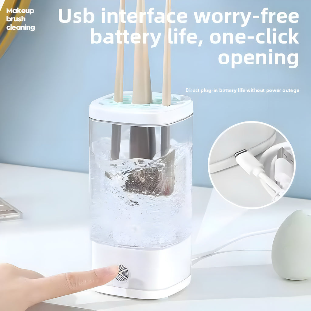 Pulitore Elettrico USB per Pennelli Trucco